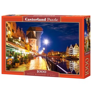 Castorland (C-103379) - "Gdansk Waterfront at Night" - 1000 pièces