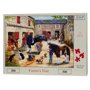 The House of Puzzles (3312) - "Farrier's Visit" - 500 pièces