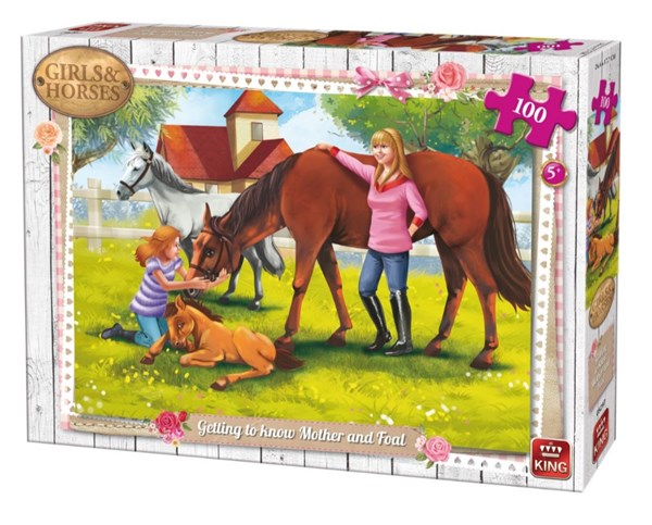 King International (05297) - "Girls & Horses" - 100 pièces