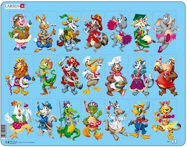 Larsen (NM5) - "Animals" - 21 pièces