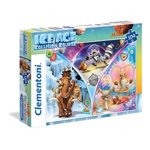 Clementoni (23977) - "Ice Age" - 104 pièces
