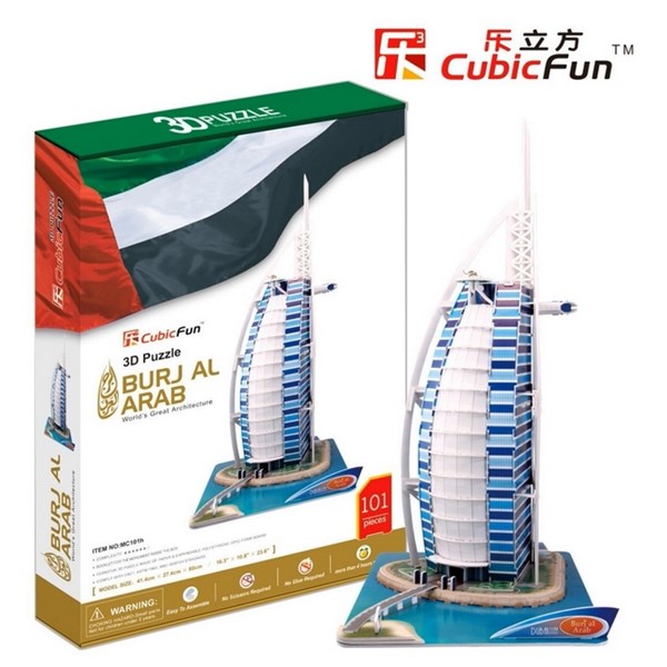 Cubic Fun (MC101H) - "Dubai, Burj Al Arab" - 101 pièces