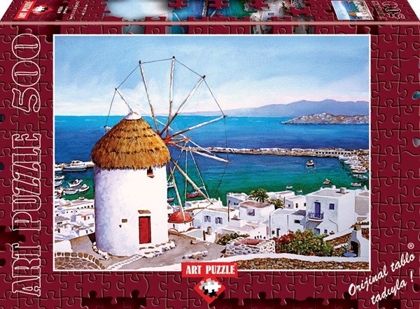 Art Puzzle (4184) - "Mykonos, Grèce" - 500 pièces