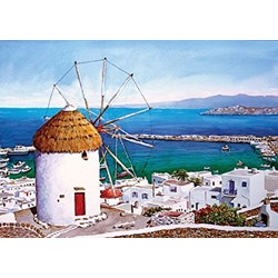Art Puzzle (4184) - "Mykonos, Grèce" - 500 pièces