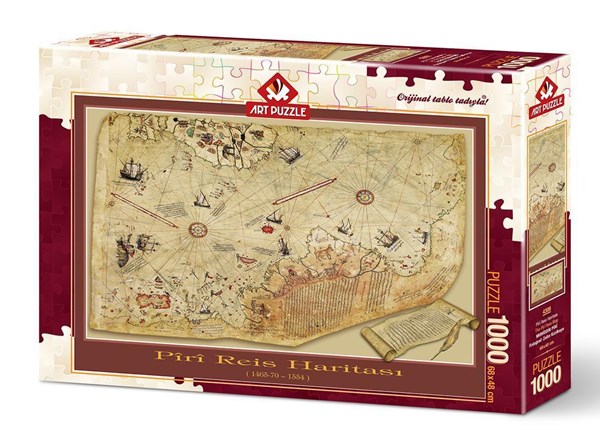 Art Puzzle (4308) - "The Piri Reis Map" - 1000 pièces