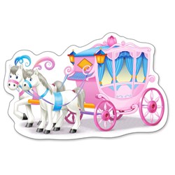 Castorland (B-005031) - "Le Monde des Princesses" - 3 4 6 9 pièces