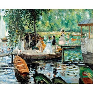 Puzzle Michele Wilson (A450-1200) - Pierre-Auguste Renoir: "La Grenouillère, 1869" - 1200 pièces