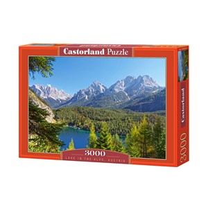 Castorland (C-300242) - "Lac dans les Alpes, Autriche" - 3000 pièces