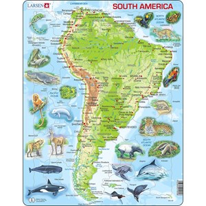 Larsen (A25-GB) - "South America" - 65 pièces