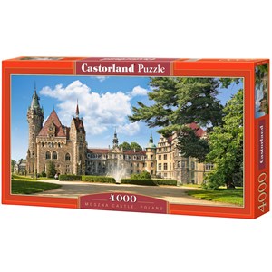 Castorland (C-400027) - "Moszna Castle, Poland" - 4000 pièces