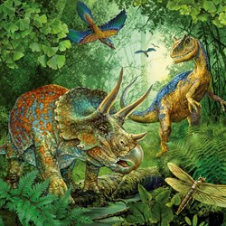 Ravensburger (09317) - "Fascination des Dinosaures" - 49 pièces