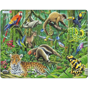 Larsen (FH10) - "Les Animaux de la Forêt Tropicale" - 70 pièces