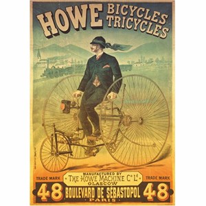 D-Toys (67555-VP01) - "Howe Bicycles et Tricyles" - 1000 pièces