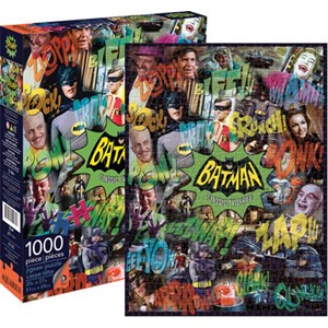 Aquarius (65242) - "Batman TV Collage (DC Comics)" - 1000 pièces