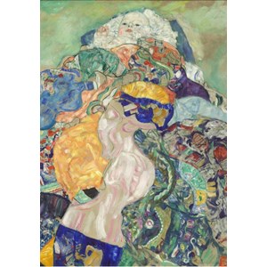 Grafika (01594) - Gustav Klimt: "Baby (Cradle), 1917-1918" - 1000 pièces