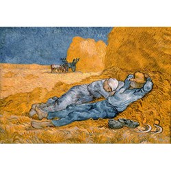 Grafika Kids (00001) - Vincent van Gogh: "La Sieste (d'après Millet), 1890" - 12 pièces