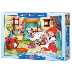 Castorland (B-06502) - "Red Riding Hood" - 60 pièces