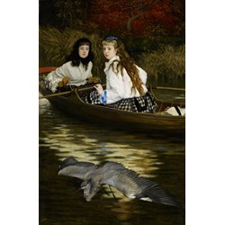 D-Toys (72771-1) - James Tissot: "On the Thames, A Heron" - 1000 pièces