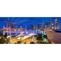 Castorland (B-060139) - "Marina Bay, Singapore" - 600 pièces