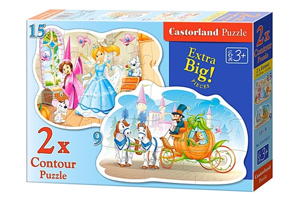 Castorland (B-020027) - "Cendrillon" - 9 15 pièces