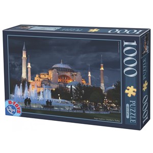 D-Toys (64301-NL11) - "Hagia Sophia, Istanbul, Turquie" - 1000 pièces