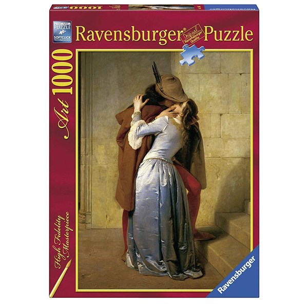 Ravensburger (15405) - Francesco Hayez: "Le baiser" - 1000 pièces