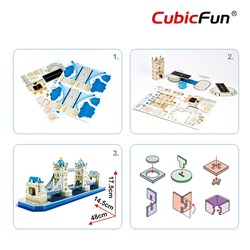 Cubic Fun (C238h) - "Tower Bridge" - 52 pièces