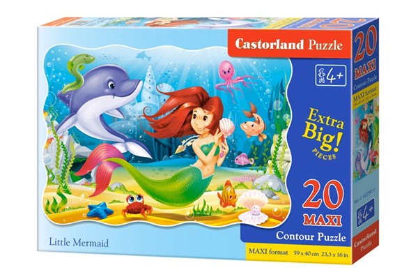Castorland (C-02290) - "Little Mermaid" - 20 pièces