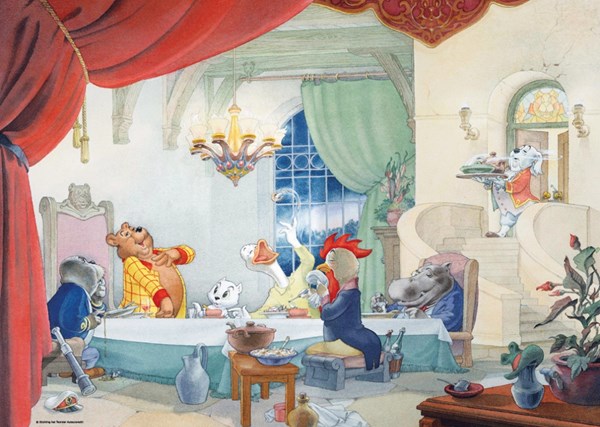 PuzzelMan (456) - Marten Toonder: "A table" - 1000 pièces