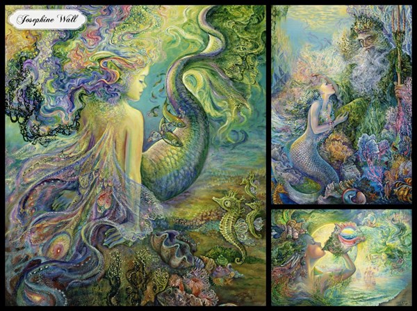 Grafika (00869) - Josephine Wall: "Collage Josephine Wall" - 2000 pièces