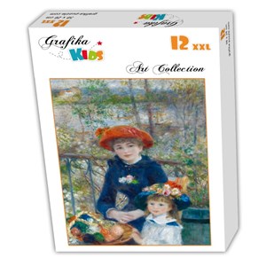 Grafika (00164) - Pierre-Auguste Renoir: "Deux Soeurs sur la Terrasse, 1881" - 12 pièces