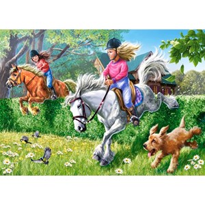 Castorland (С-021062) - "Horse Riding Lesson" - 70 120 pièces