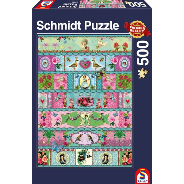 Schmidt Spiele (58214) - "Paradise Banderoles" - 500 pièces
