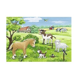 Ravensburger (07582) - "Animaux de la Ferme" - 12 pièces
