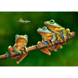 Castorland (B-52301) - "The Frog Companions" - 500 pièces