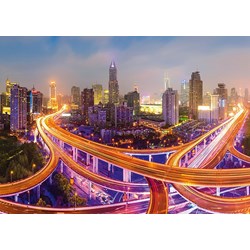 Schmidt Spiele (58304) - "New York by Night" - 1000 pièces