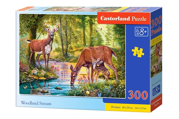 Castorland (B-030132) - "Woodland Stream" - 300 pièces