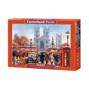 Castorland (C-300440) - Richard Macneil: "Westminster Abbey" - 3000 pièces