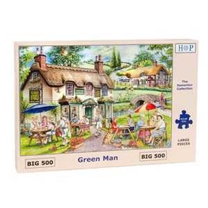 The House of Puzzles (3886) - "Green Man" - 500 pièces
