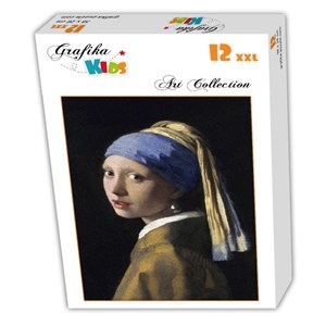 Grafika Kids (00149) - Johannes Vermeer: "La Jeune Fille à la Perle, 1665" - 12 pièces