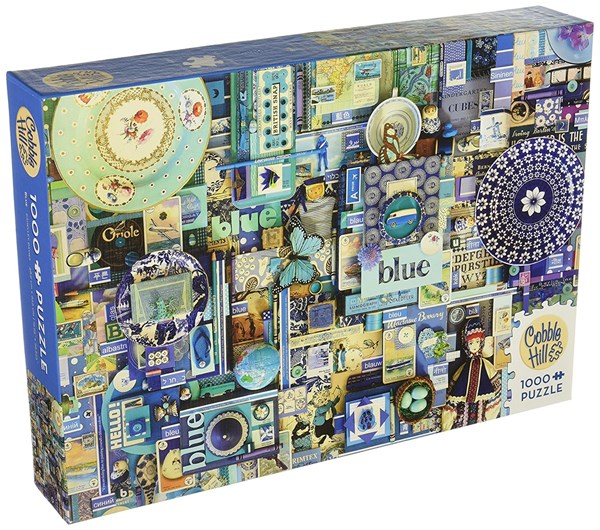 Cobble Hill (51865) - Shelley Davies: "Bleu" - 1000 pièces