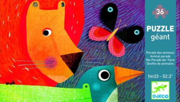 Djeco (DJ07171) - "La Parade des Animaux" - 36 pièces