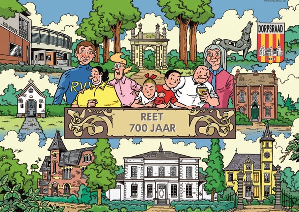 PuzzelMan (282) - "Bob et Bobette, 700 ans sur Reet" - 1000 pièces