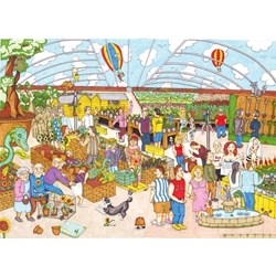 The House of Puzzles (3855) - "Garden Follies" - 1000 pièces