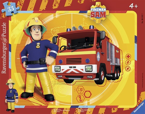Ravensburger (06132) - "Sam le Pompier" - 35 pièces