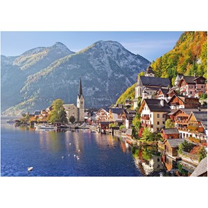 Castorland (B-52189) - "Hallstatt, Austria" - 500 pièces