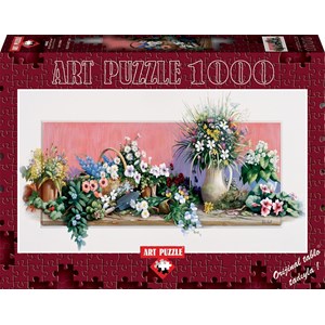 Art Puzzle (4442) - "Un Monde de Fleurs" - 1000 pièces