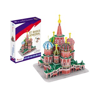 Cubic Fun (C239h) - "Cathédrale Saint-Basile-le-Bienheureux de Moscou" - 92 pièces