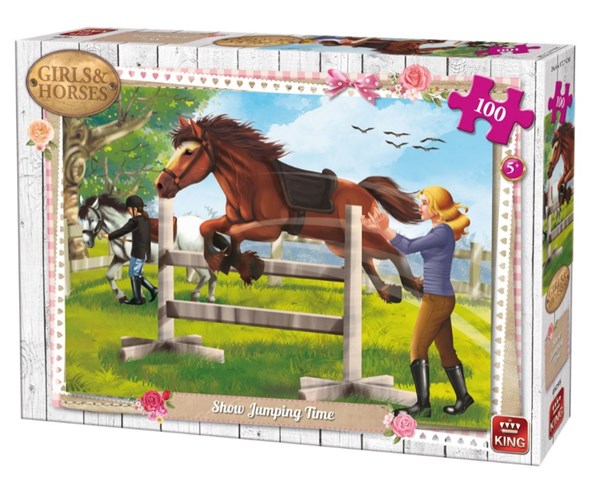 King International (05295) - "Girls & Horses" - 100 pièces