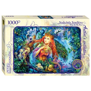 Step Puzzle (79537) - Nadezhda Strelkina: "Fairy of the Forest" - 1000 pièces